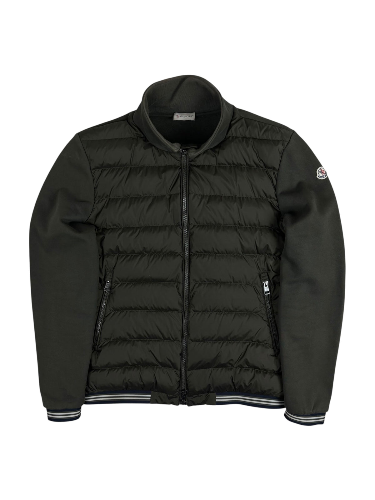 Cardigan Moncler kaki taille L - Vue de face
