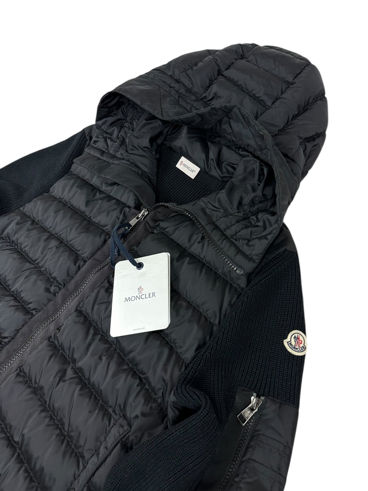 Cardigan Moncler marine taille L - Vue de dos