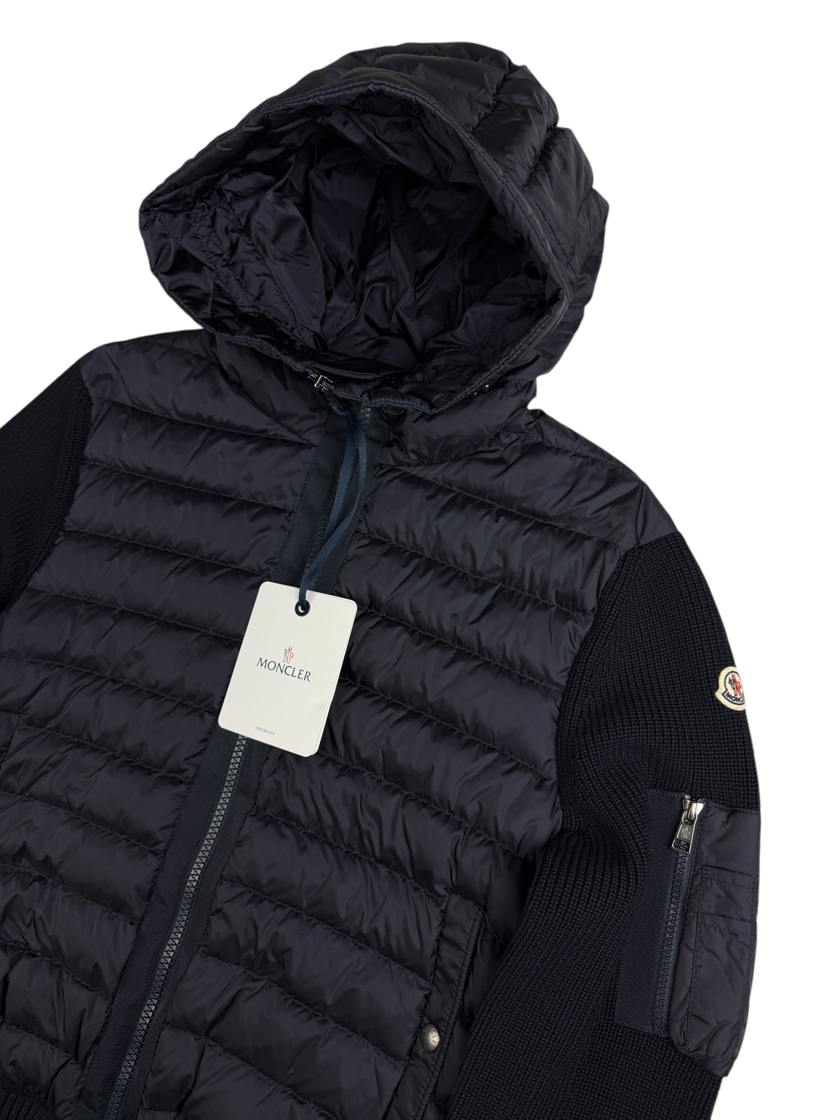 Cardigan Moncler marine taille M - Vue de dos