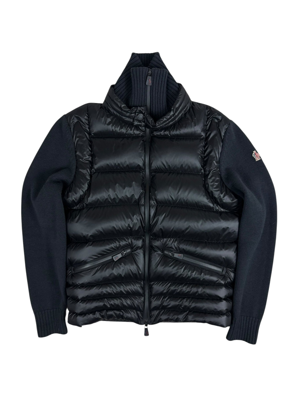 Cardigan Moncler noir taille M - Vue de face