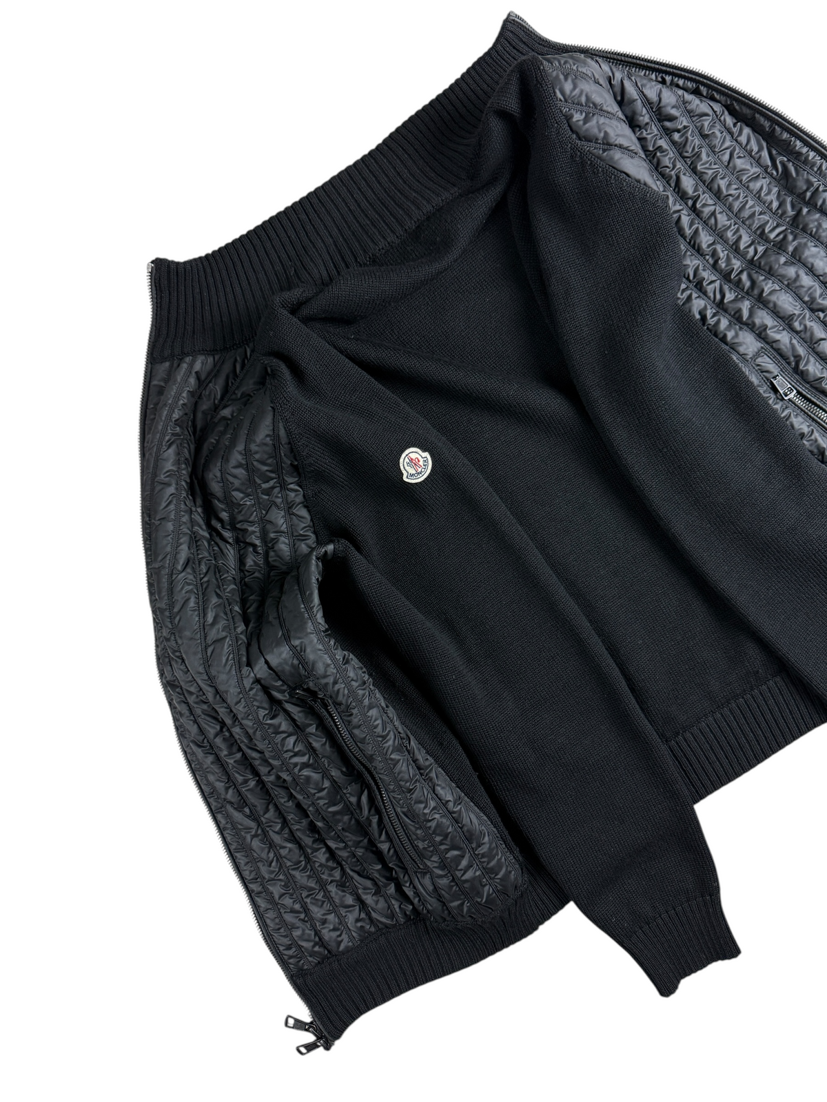Cardigan Moncler noir taille S - Vue de dos
