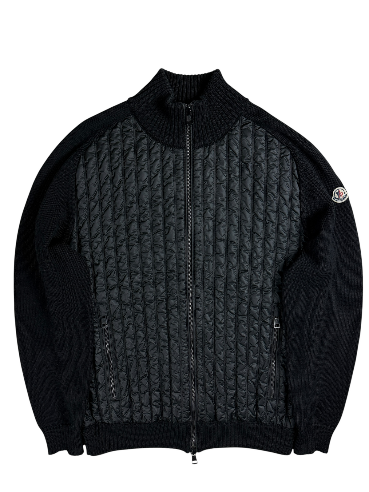 Cardigan Moncler noir taille S - Vue de face