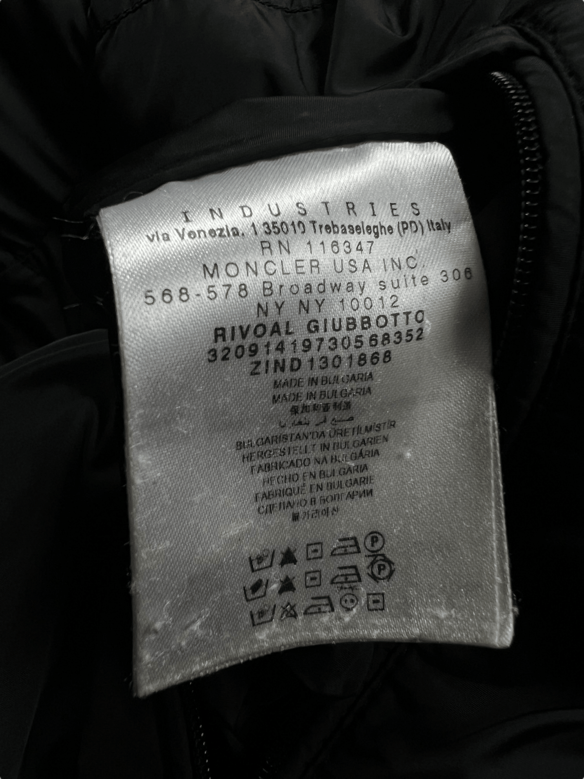 DOUDOUNE MONCLER RIVOAL - NB08 SHOP