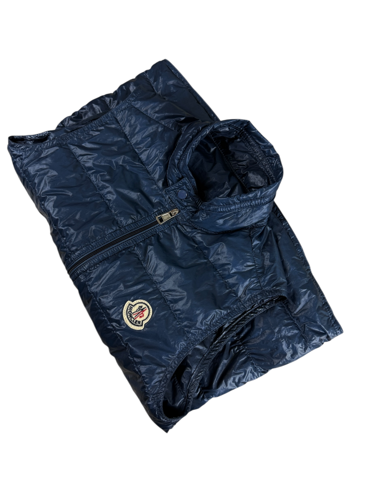 Gilet Moncler marine taille 12 ans - Vue 6