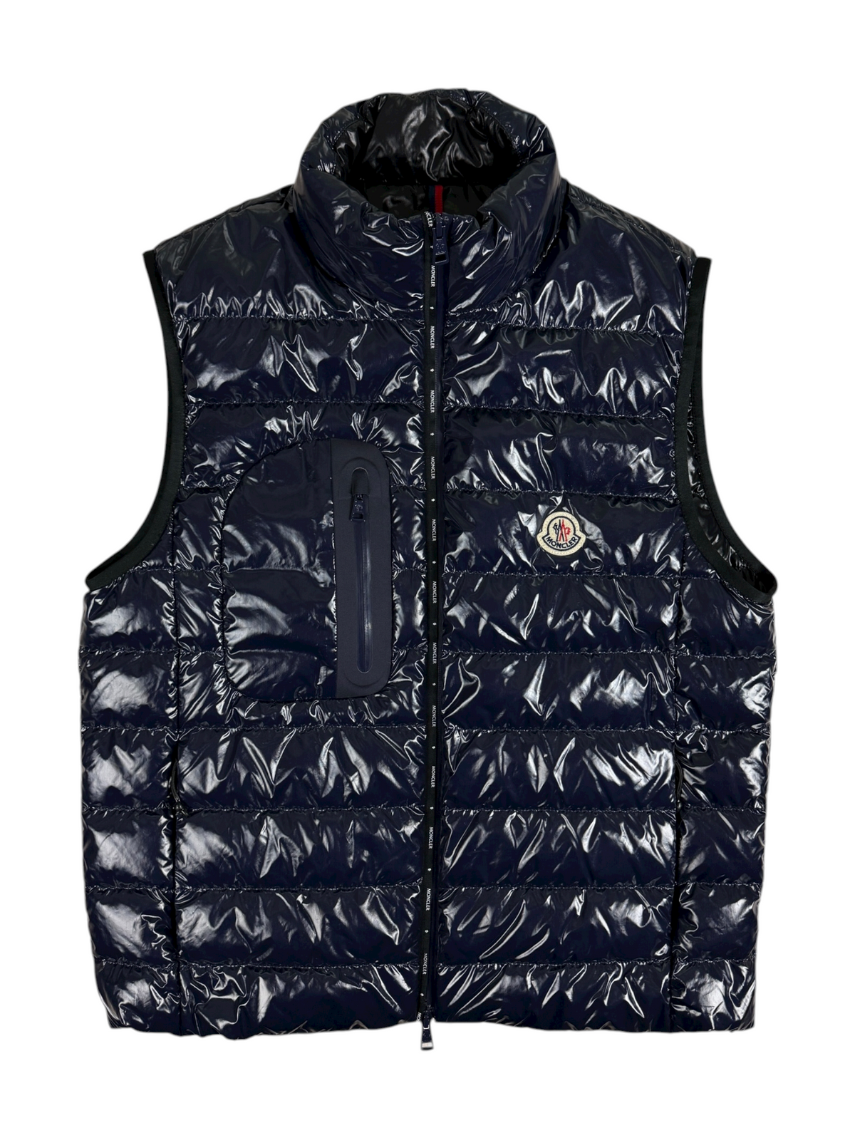 Gilet Moncler marine taille M - Vue de face