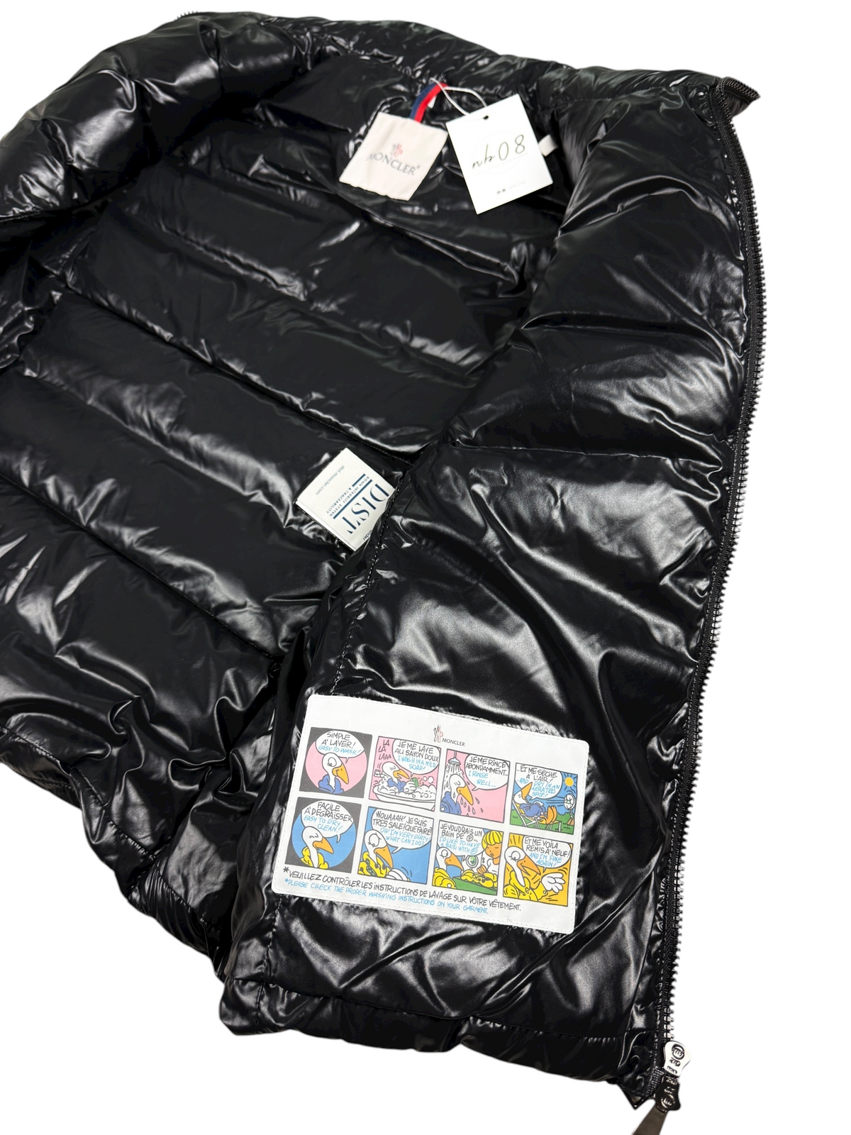 Gilet Moncler noir taille 5 - Détail