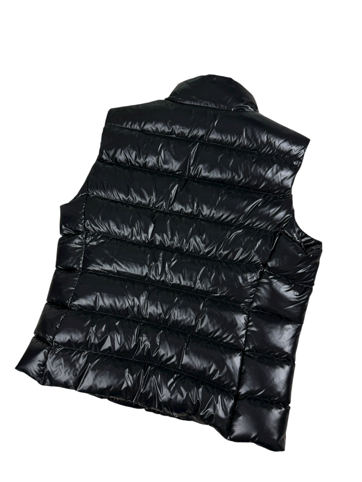 Gilet Moncler noir taille 5 - Logo et étiquette