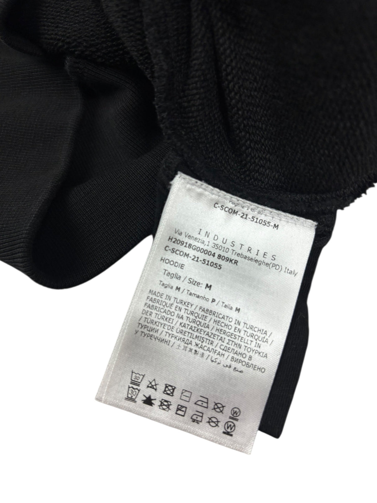 Hoodie Moncler noir taille M - Détail