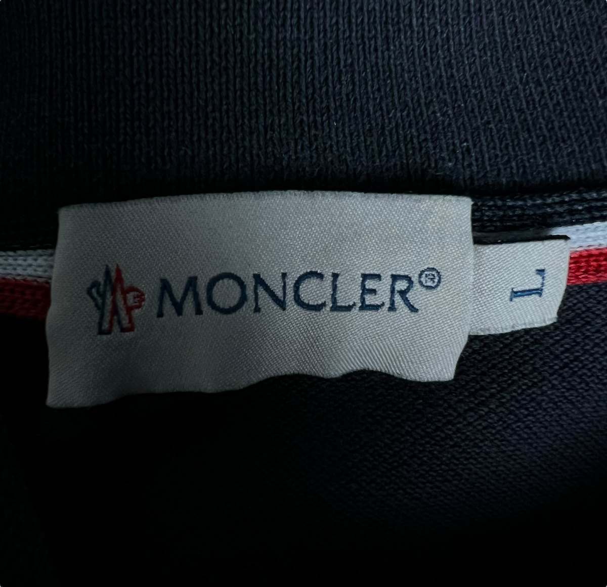 POLO MANCHE LONGUE MONCLER - NB08