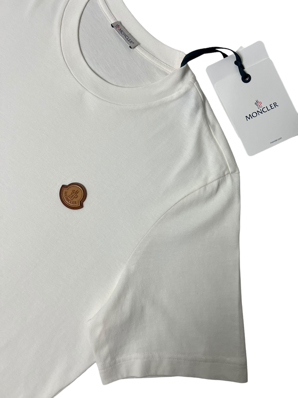Veste Moncler blanc taille S - Vue de dos