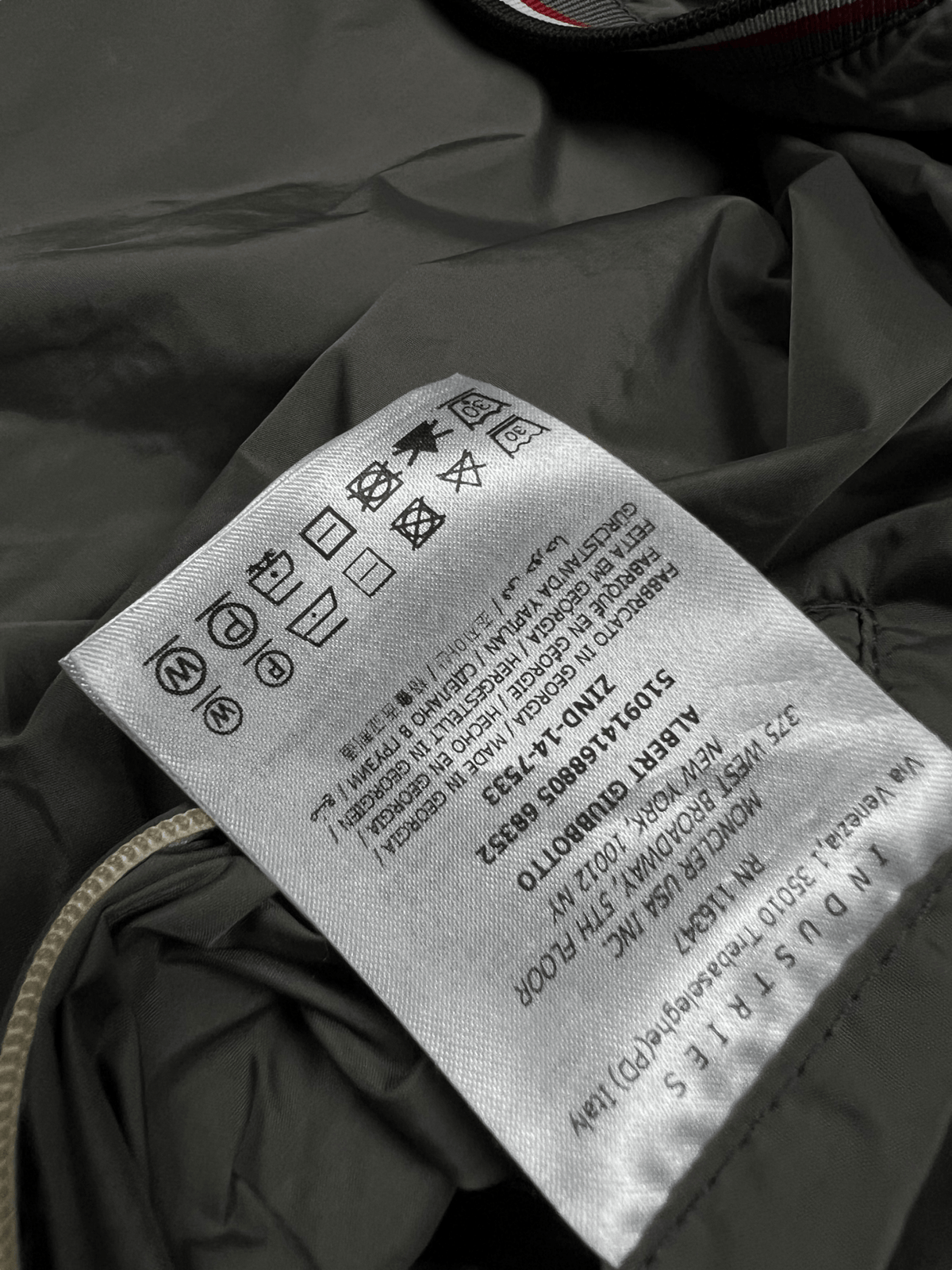 VESTE MONCLER ALBERT - NB08 SHOP