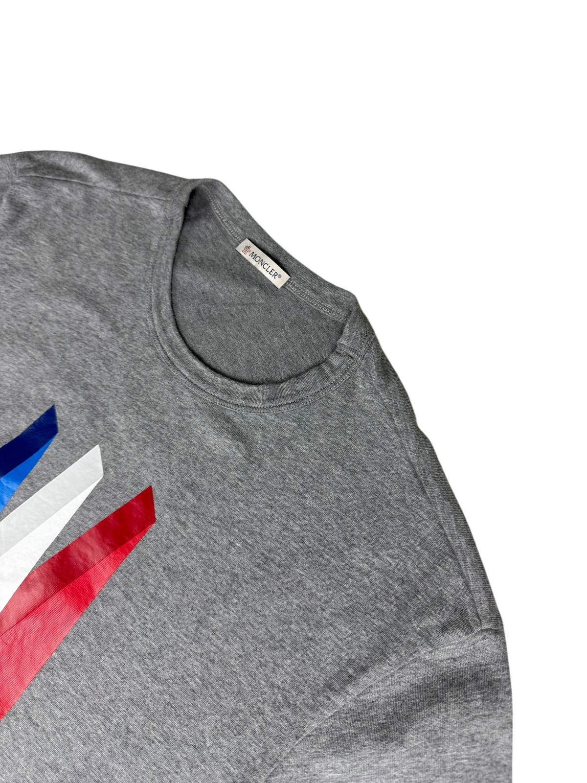 Tee-shirt Moncler gris taille S - vue 3