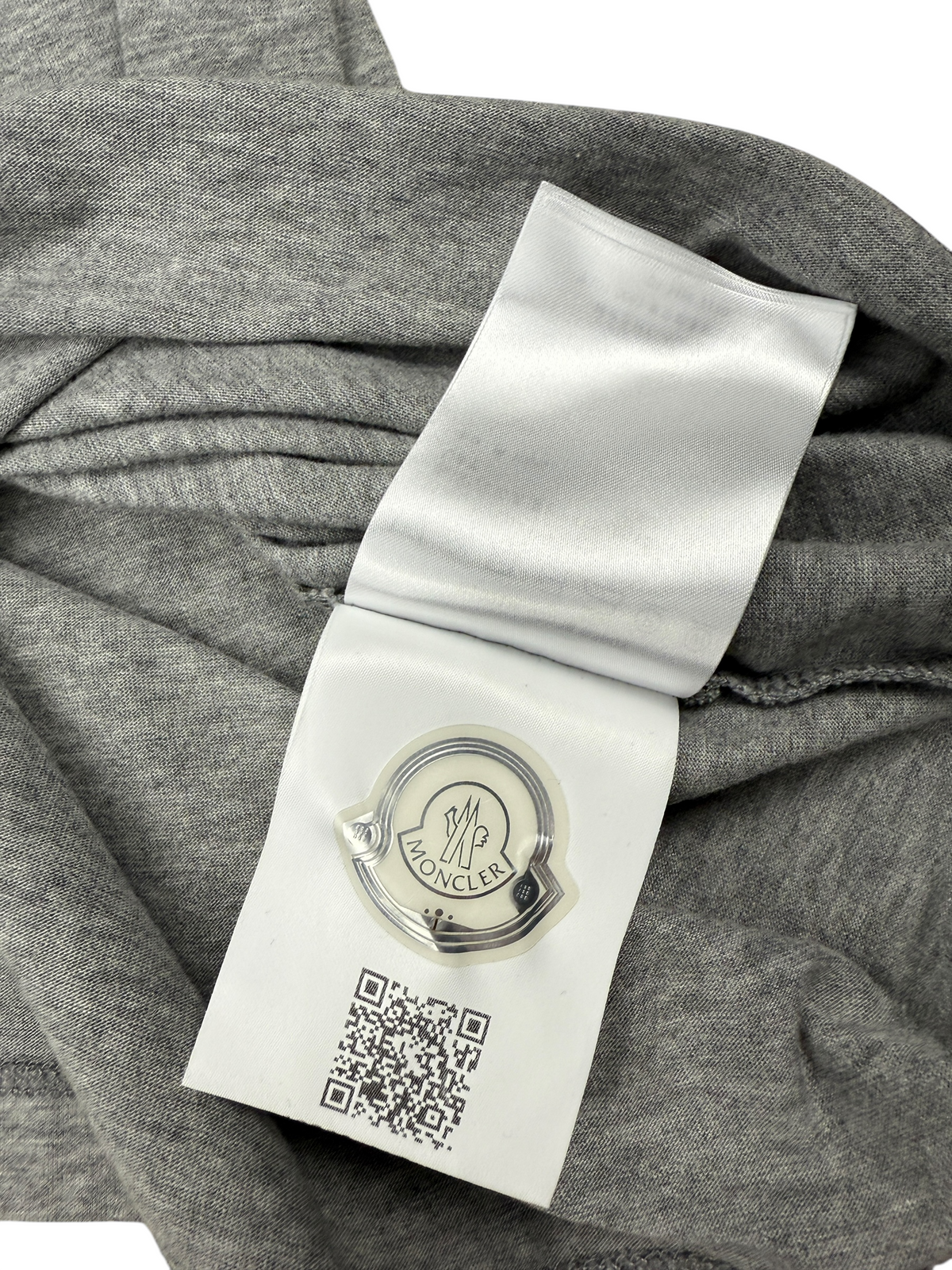 Veste Moncler gris taille XS - Vue côté