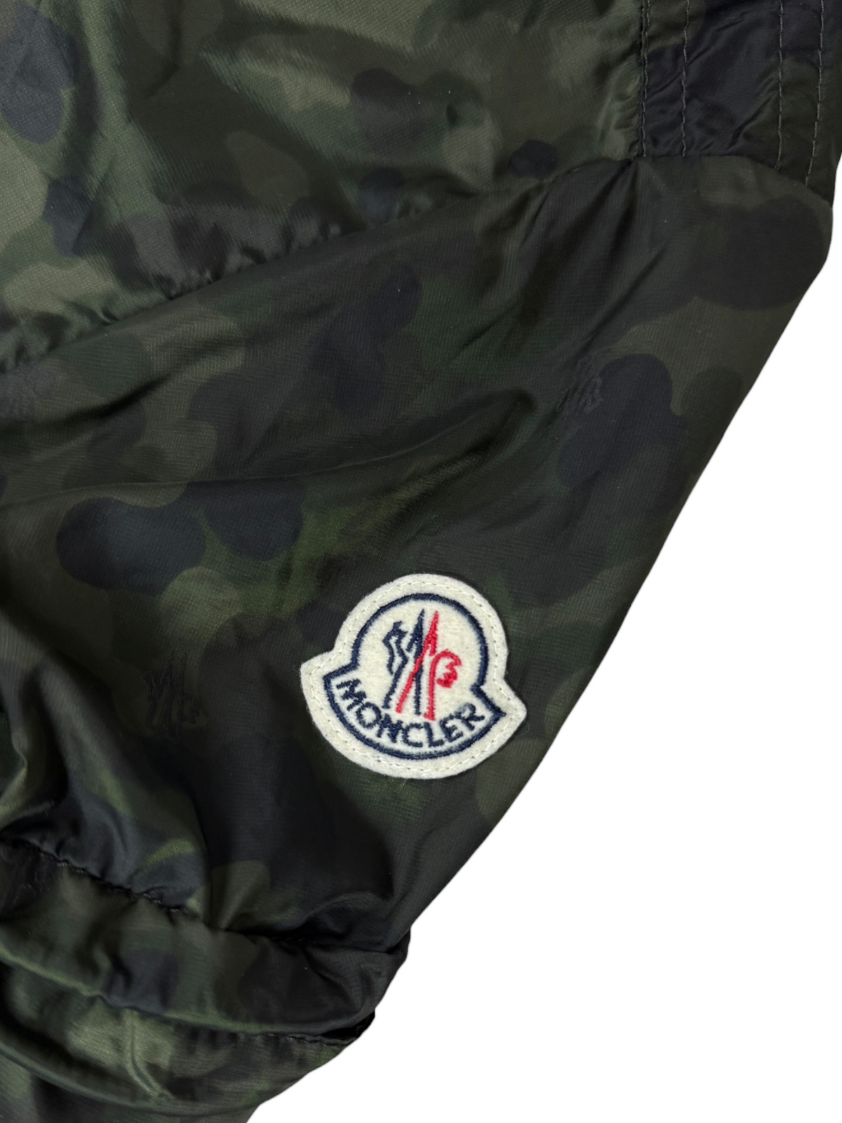 Veste Moncler kaki taille 1 - Vue de dos