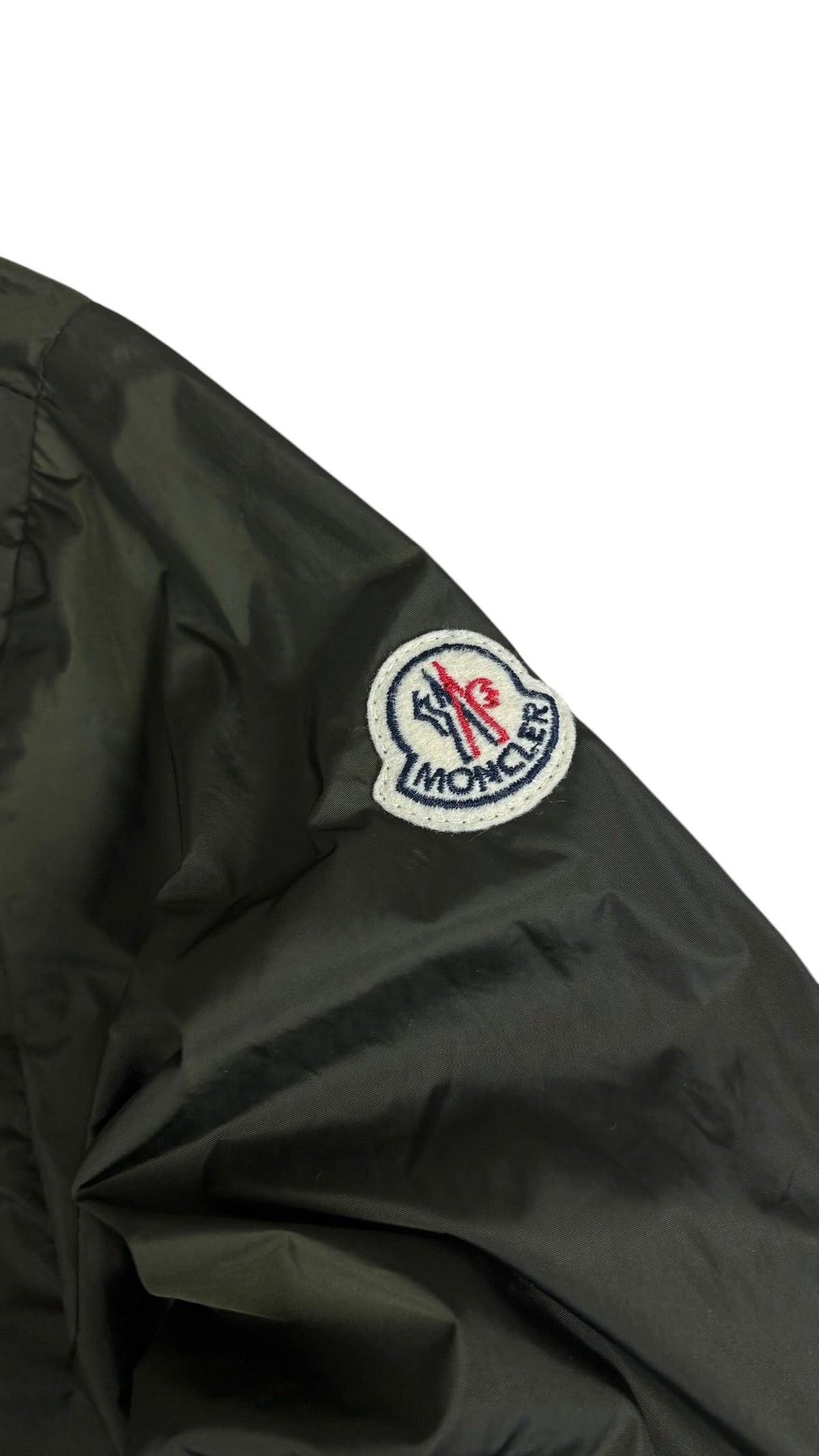 Veste Moncler kaki taille 6 - Vue de dos