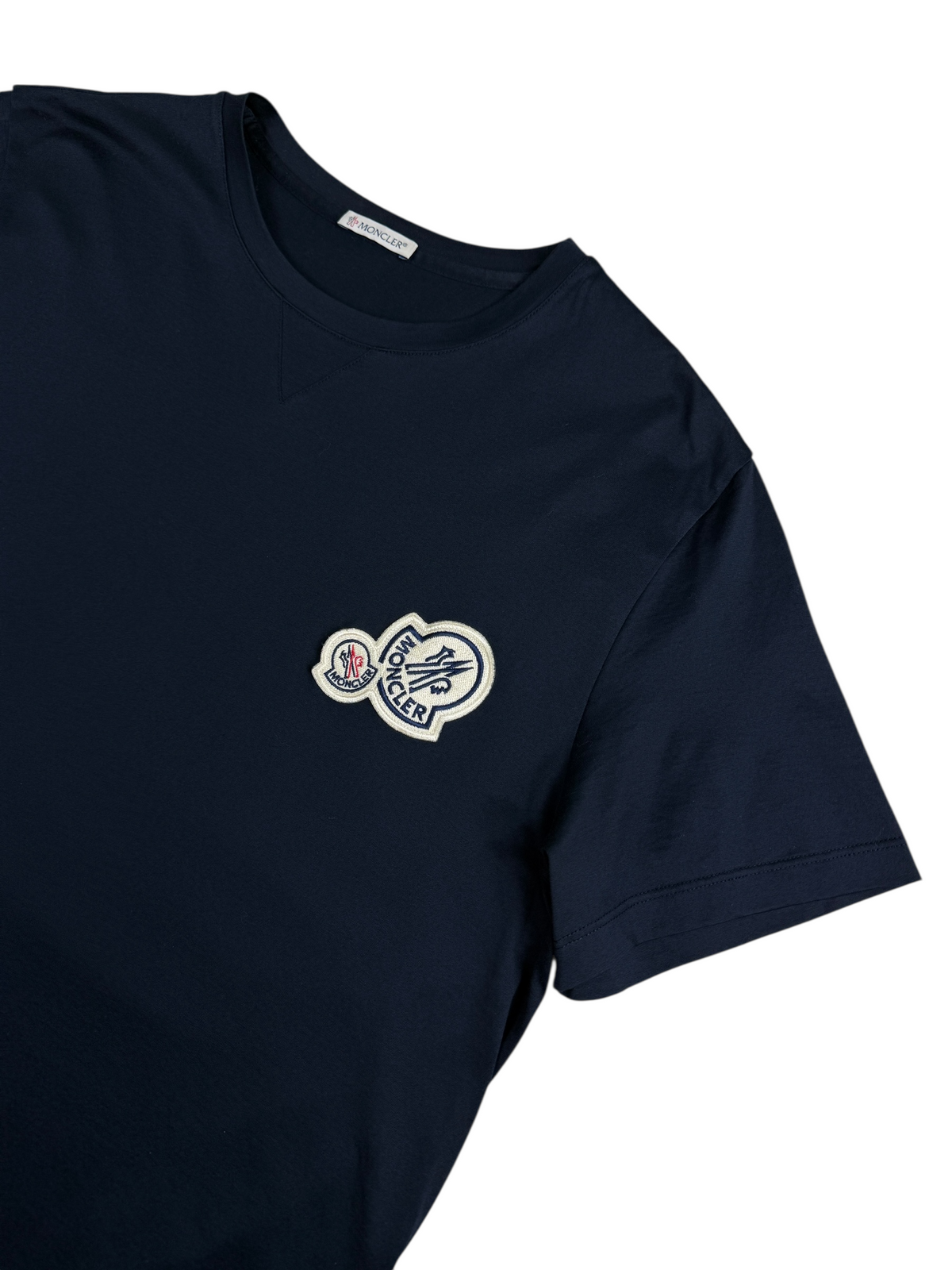 Veste Moncler marine taille L - Vue de dos