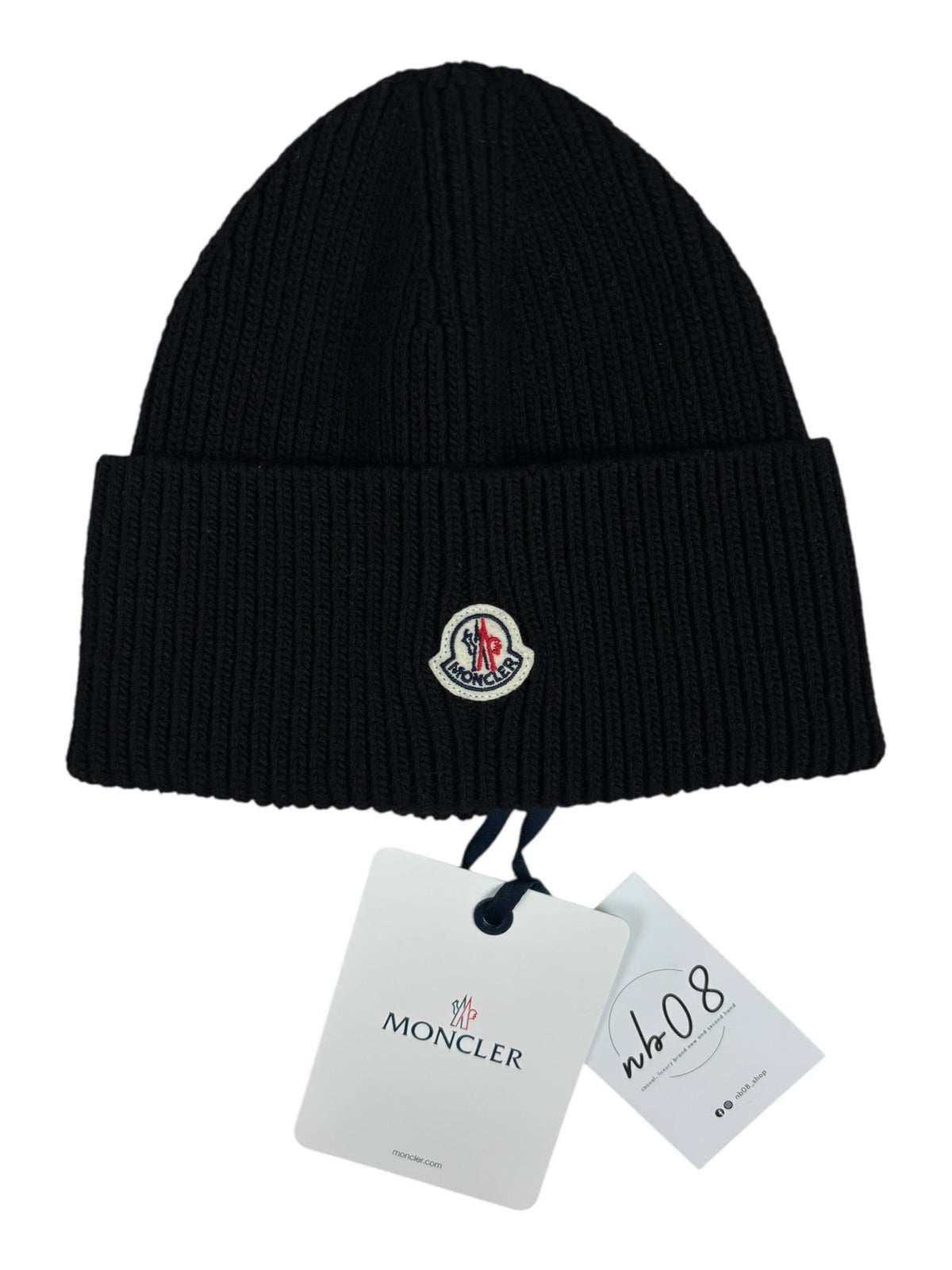 Bonnet Moncler noir taille UNI - vue 4