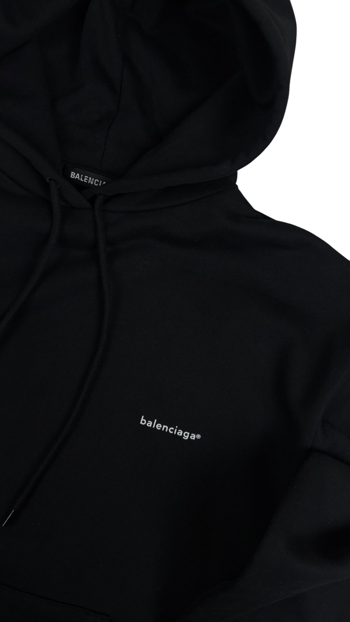 Hoodie sweat Balenciaga noir taille XS - vue 2/4