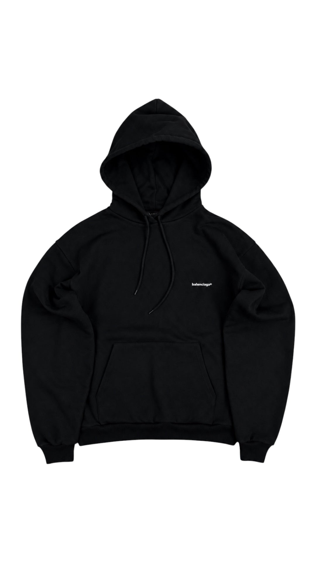 Hoodie sweat Balenciaga noir taille XS - vue 1/4