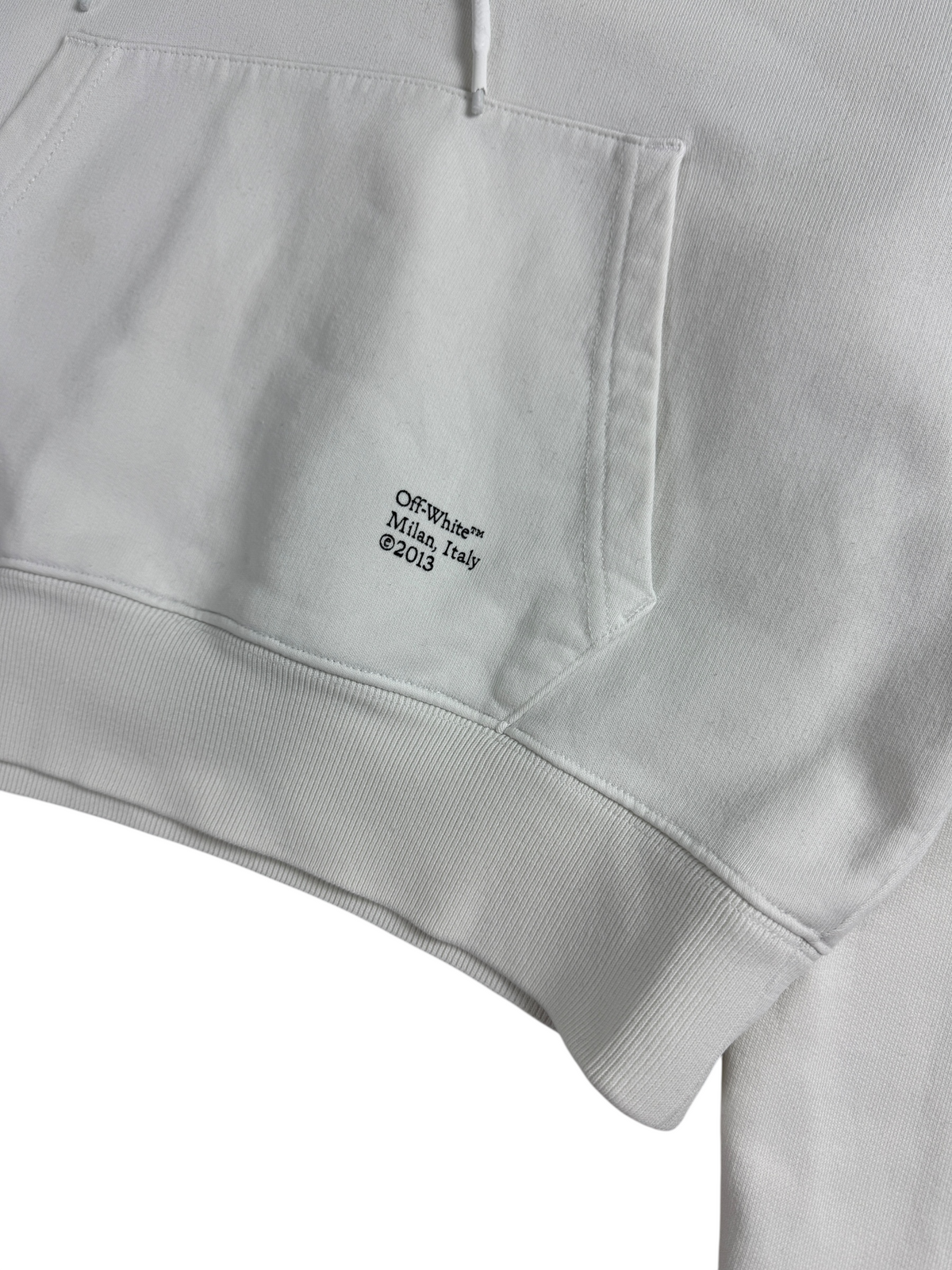 Sweat Off White blanc taille XS - Vue côté