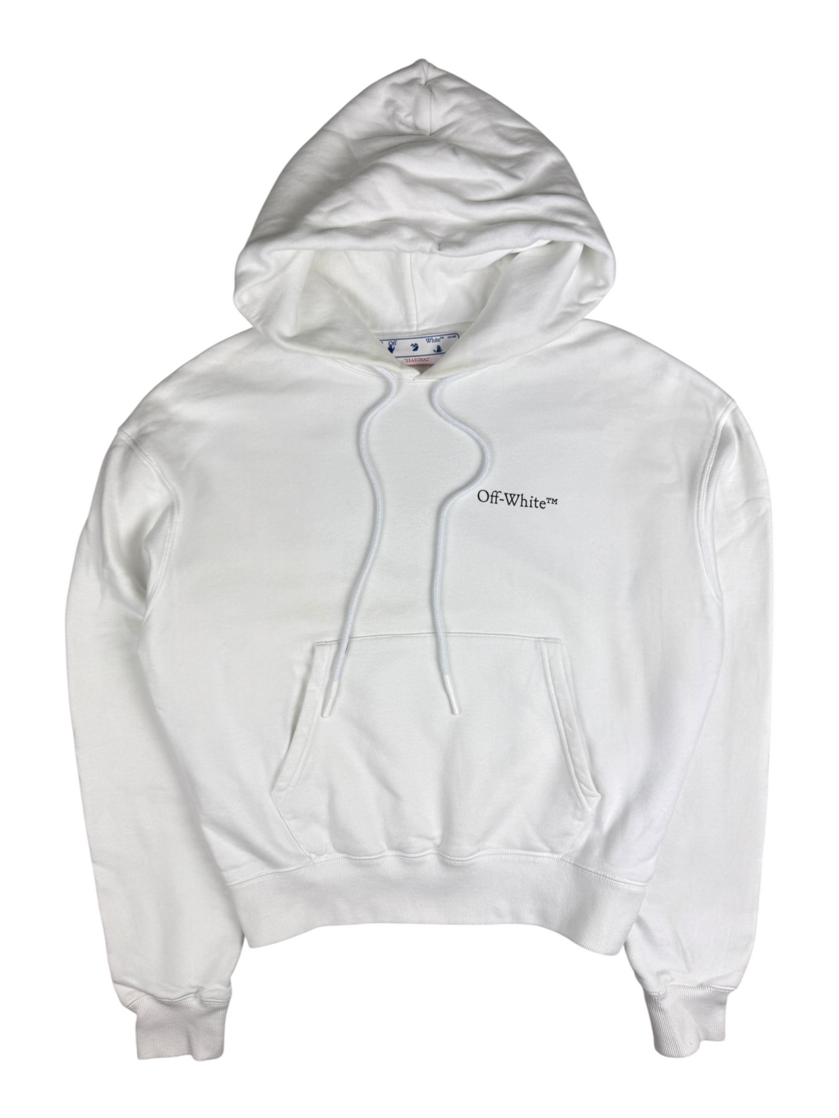 Sweat Off White blanc taille XS - Vue de face