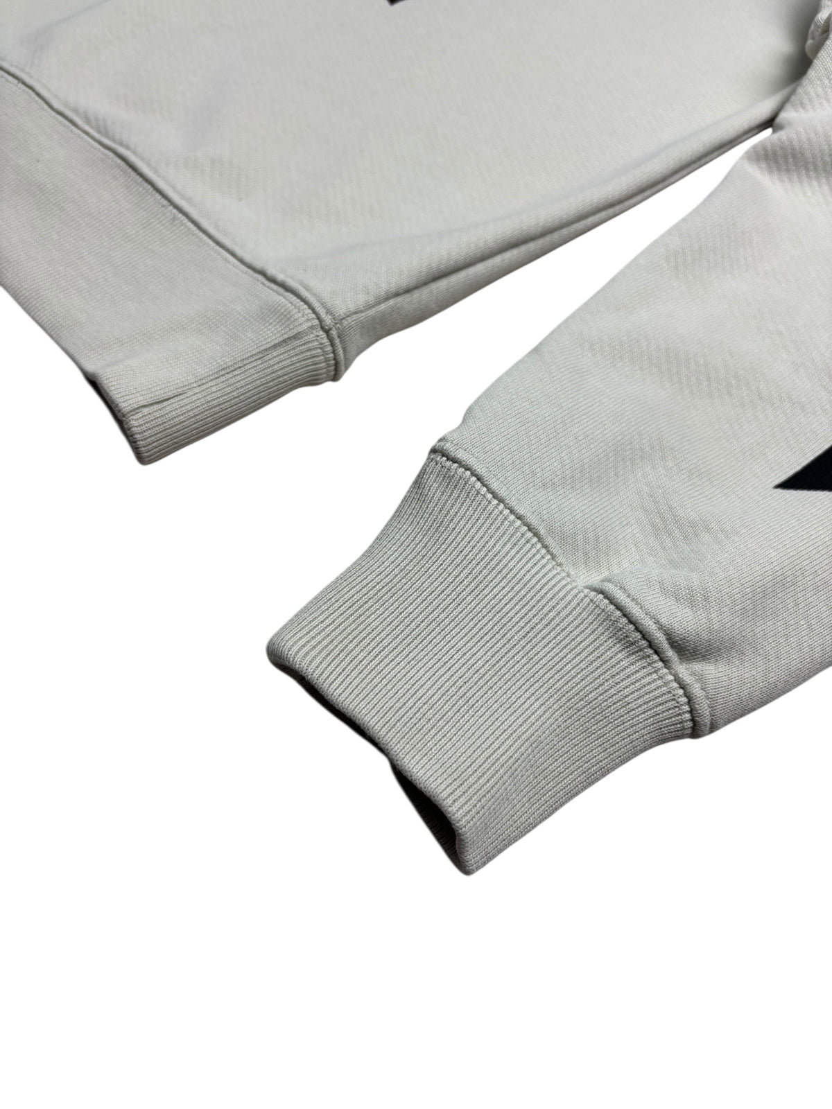 Sweat Off White crème taille M - Détail