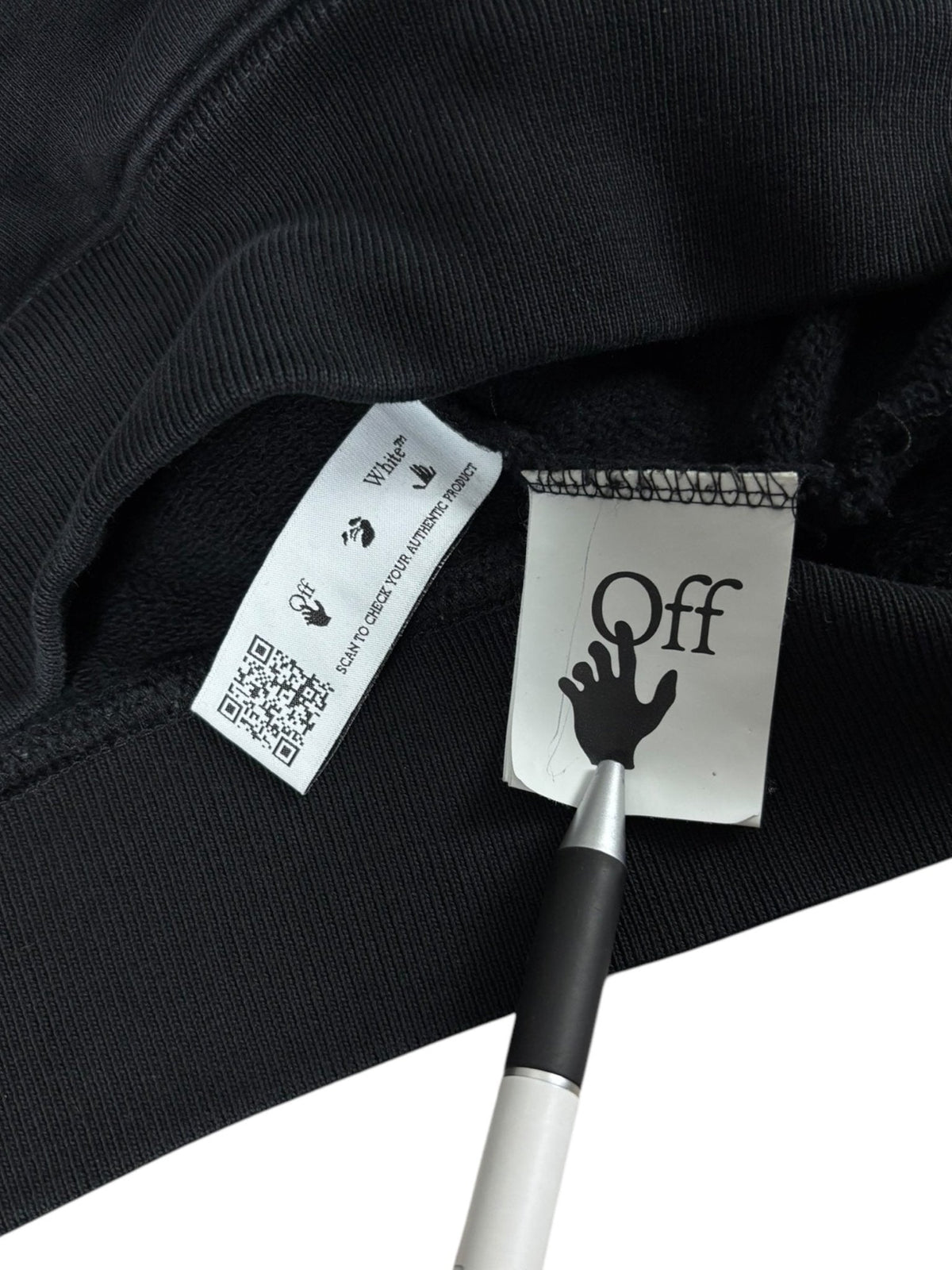 SWEAT - SHIRT À CAPUCHE OFF WHITE - NB08 SHOP