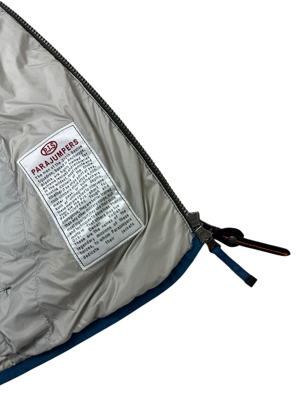 Gilet Parajumpers bleu taille M - Détail