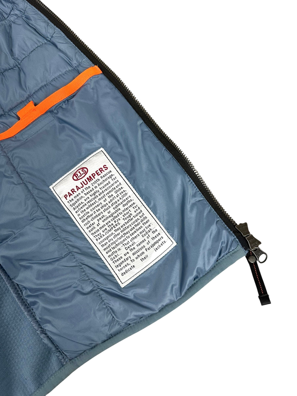Gilet Parajumpers bleu taille S - Détail