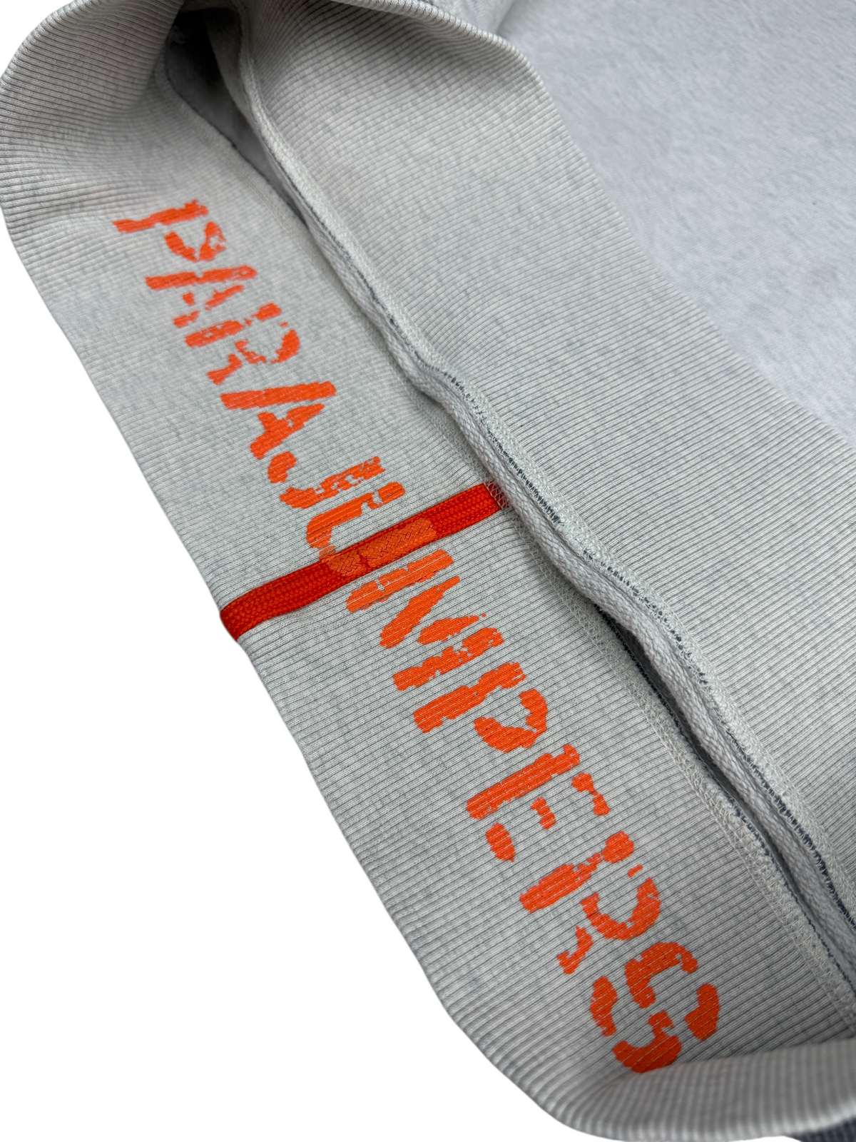 Pull Parajumpers gris taille S - Logo et étiquette