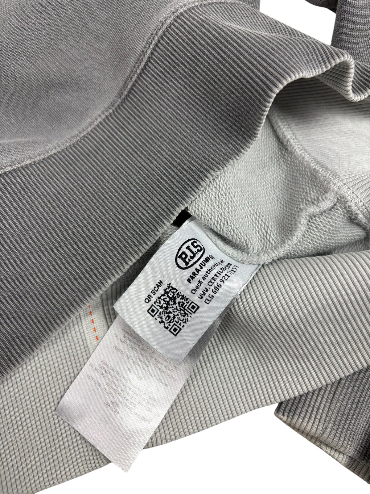 Sweat Parajumpers gris taille XS - Détail