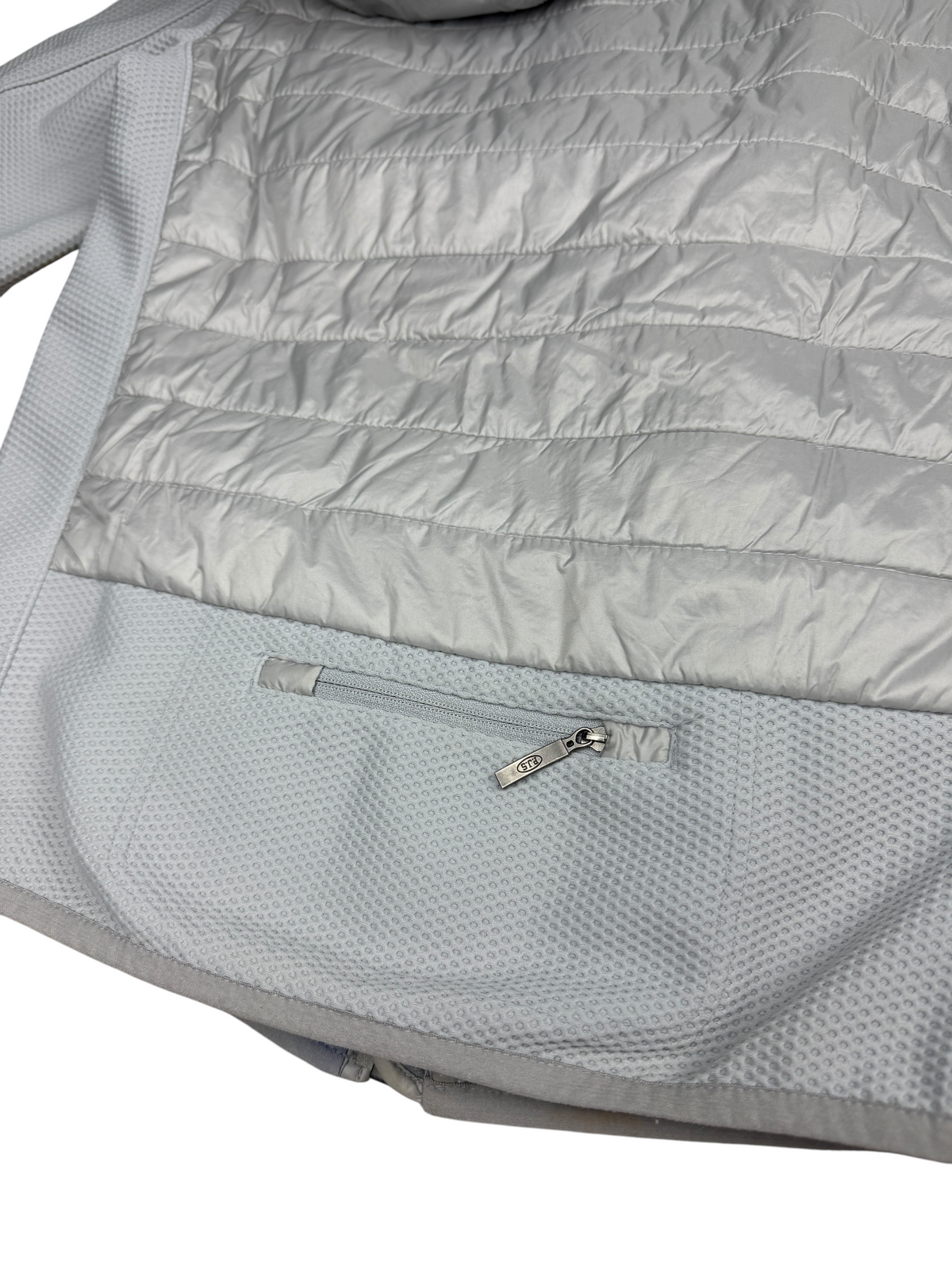 Veste Parajumpers gris taille XS - Logo et étiquette