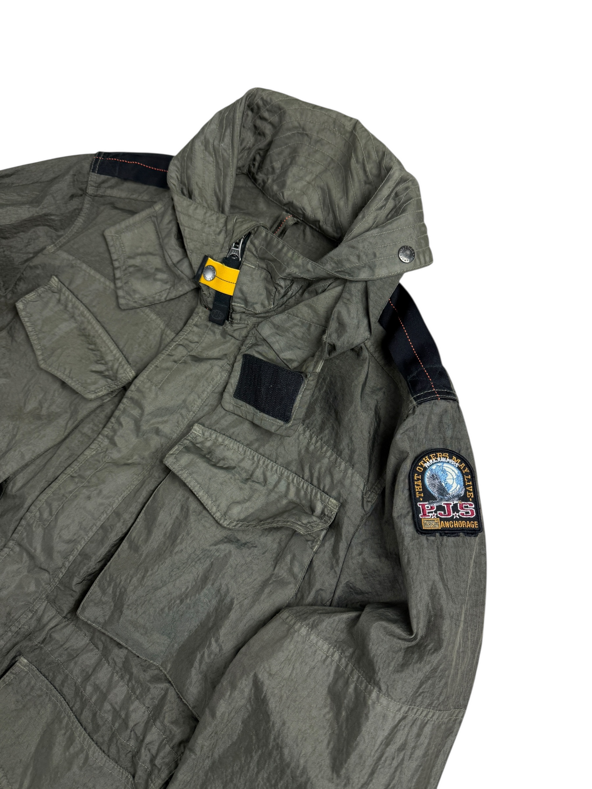 Veste Parajumpers kaki taille L - Détail