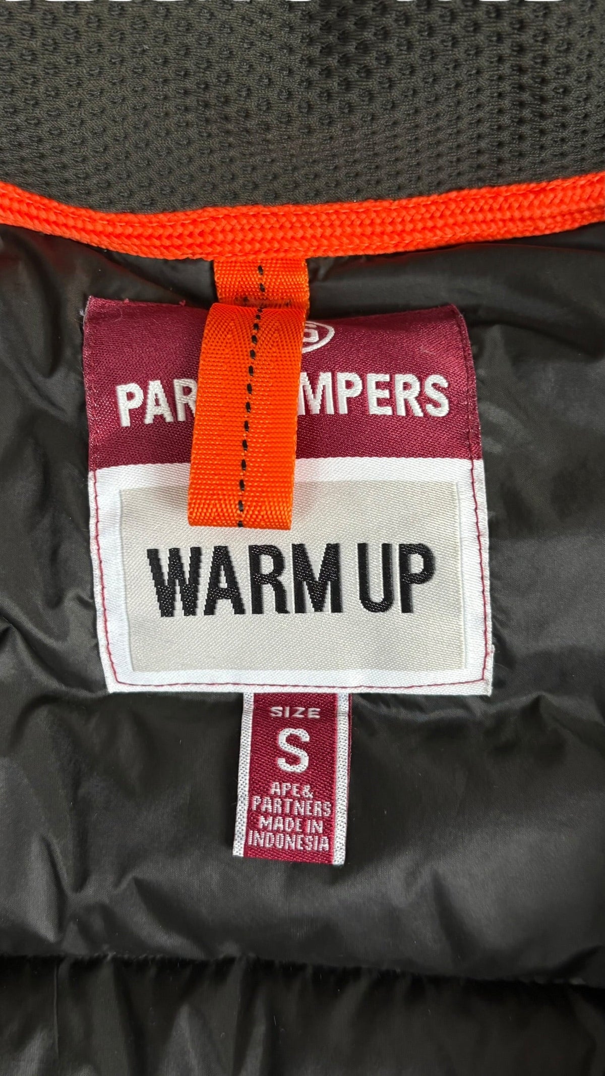 Veste Parajumpers kaki taille S - Logo et étiquette