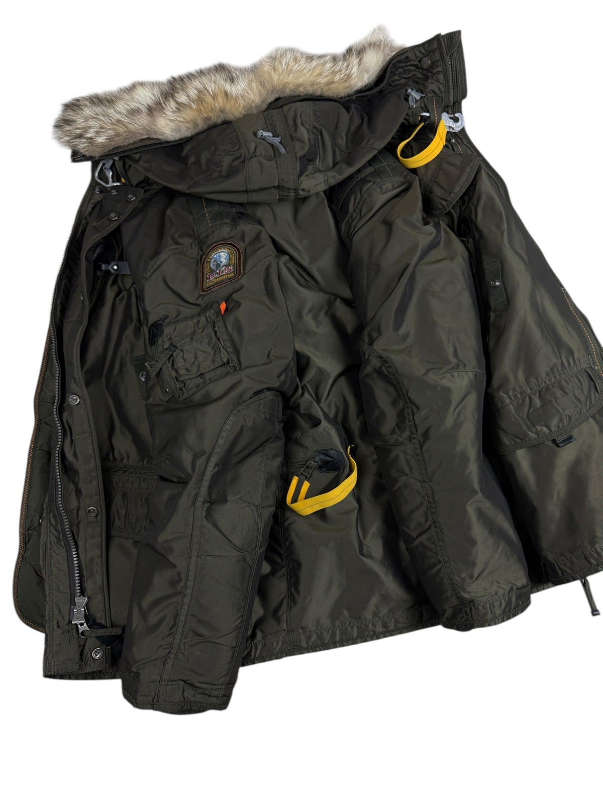 Veste Parajumpers kaki taille XL - Logo et étiquette