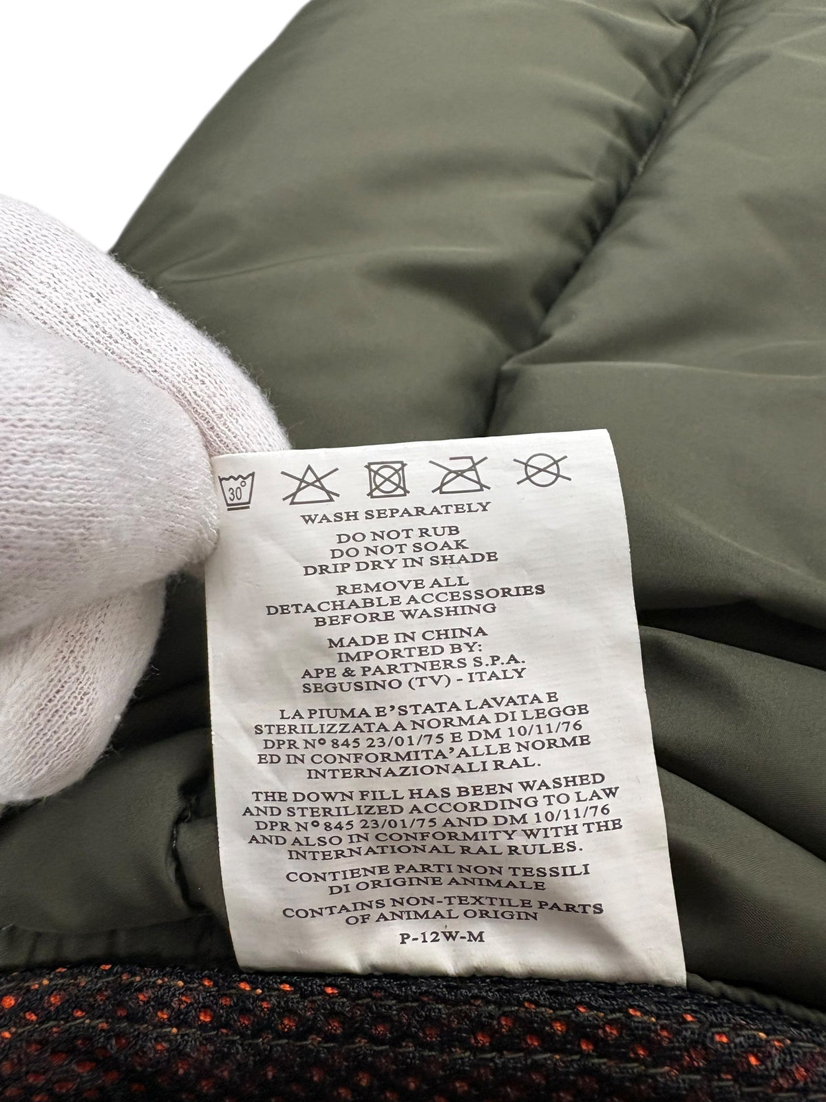 Gilet Parajumpers Masterpiece kaki taille XL - vue 7