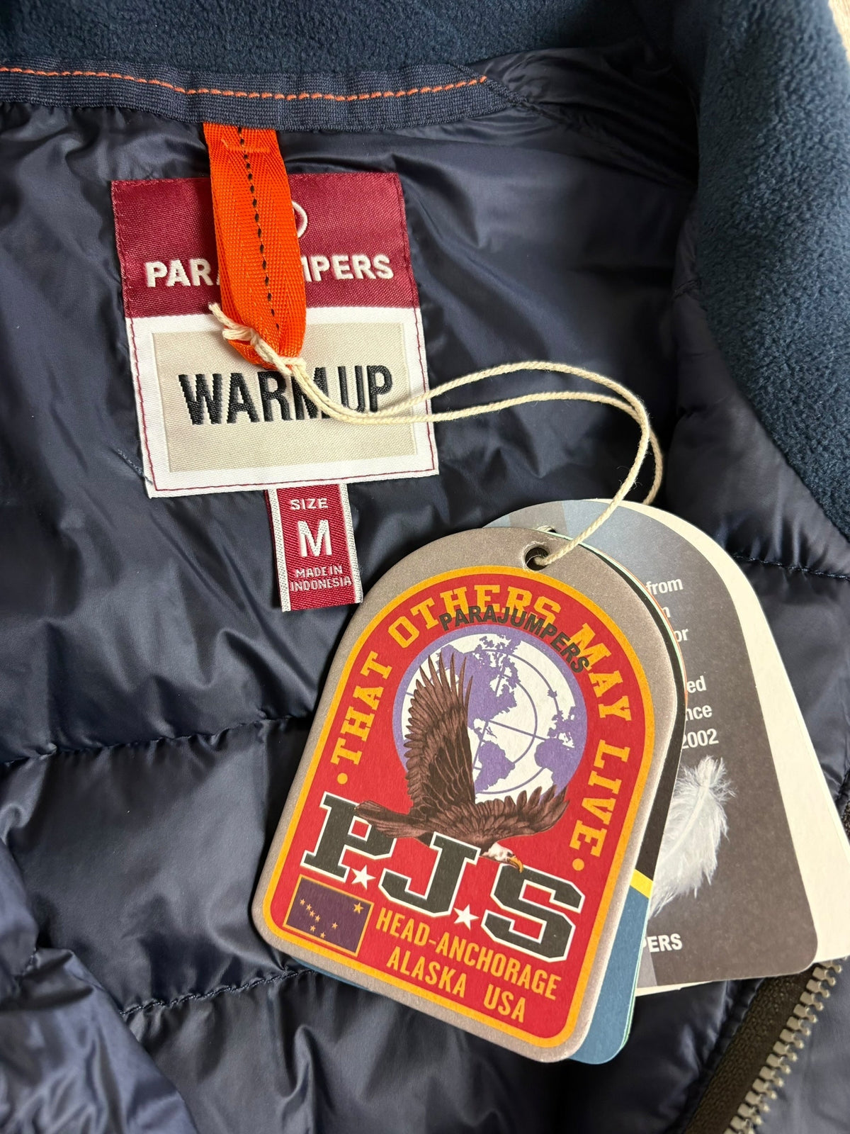 Jacke Parajumpers in Navy, Größe M - Detail