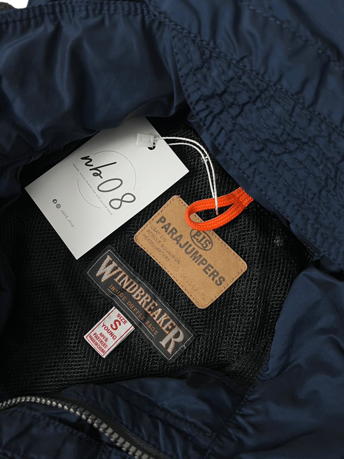 VESTE PARAJUMPERS WINDBREAKER - NB08 SHOP