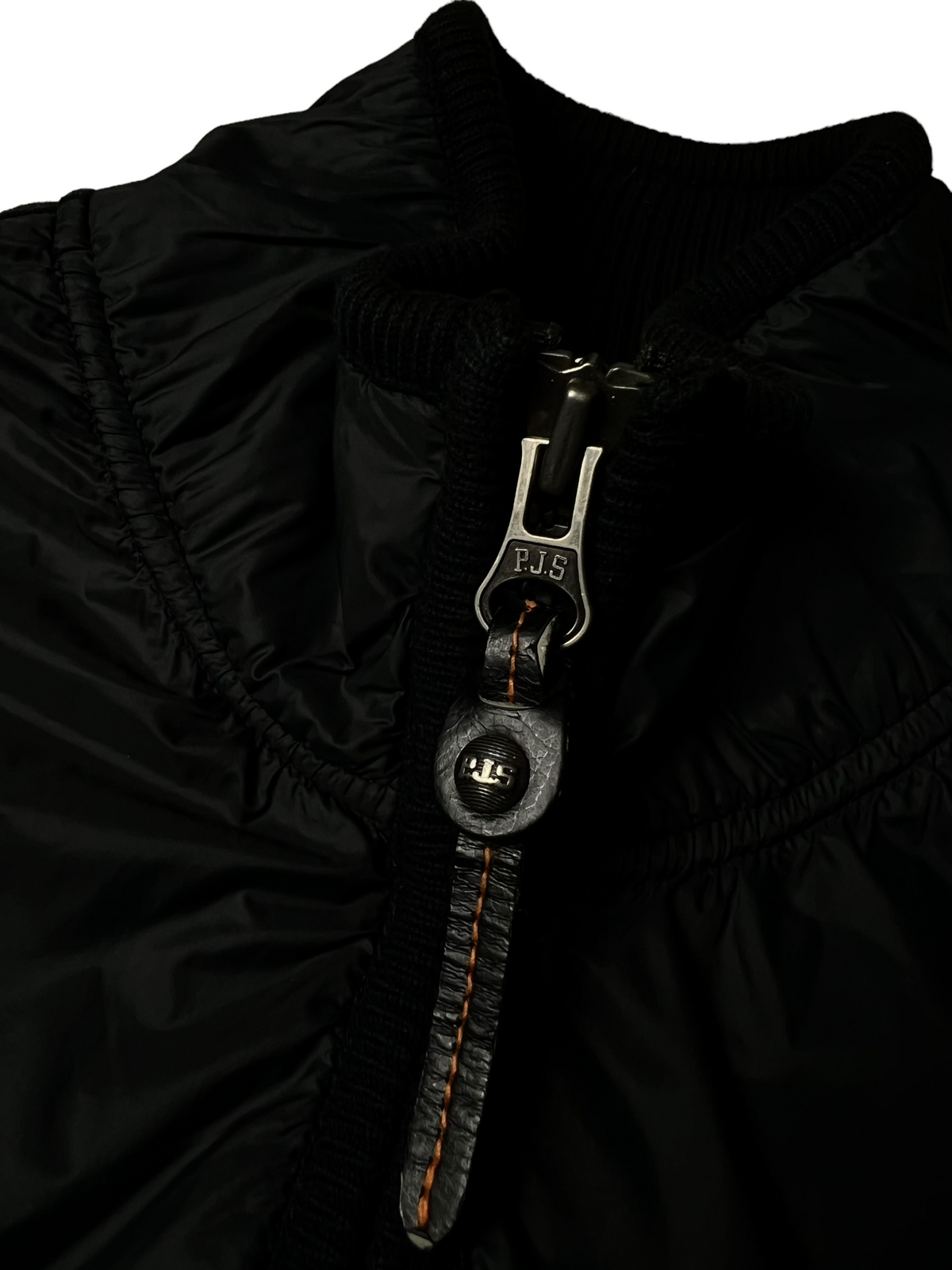 Veste Parajumpers noir taille M - Logo et étiquette