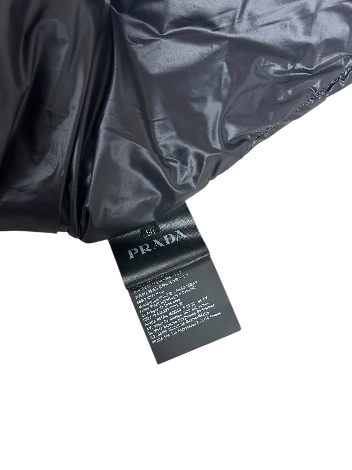 Doudoune Prada marine taille 50 - Détail
