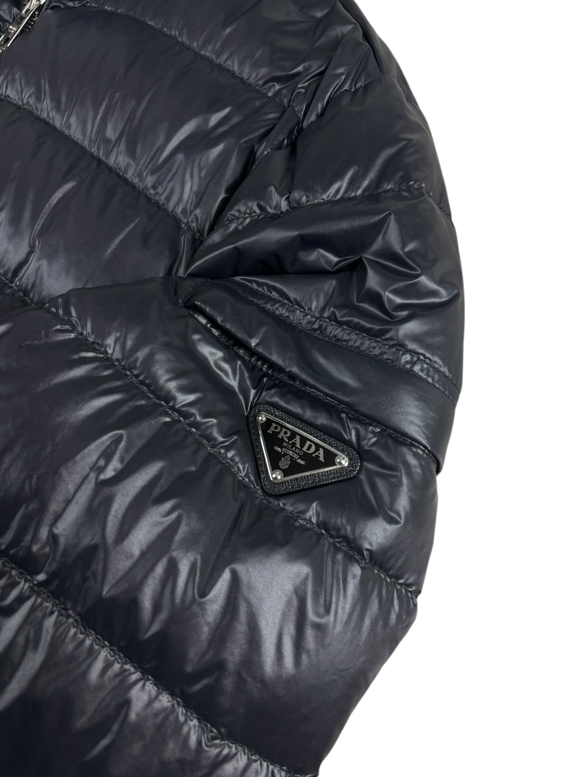 Doudoune Prada noir taille 52 - Vue de dos
