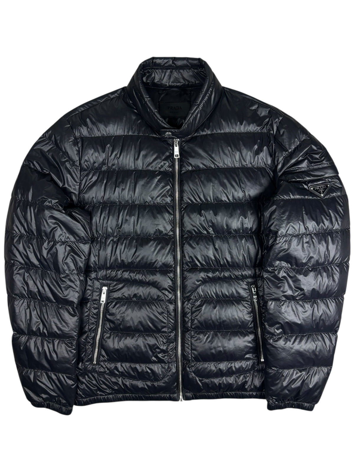 Doudoune Prada noir taille 52 - Vue de face