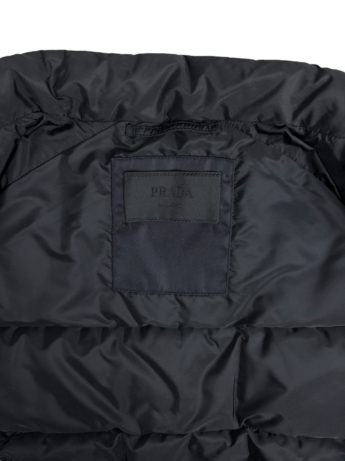 Gilet Prada noir taille 48 - Détail