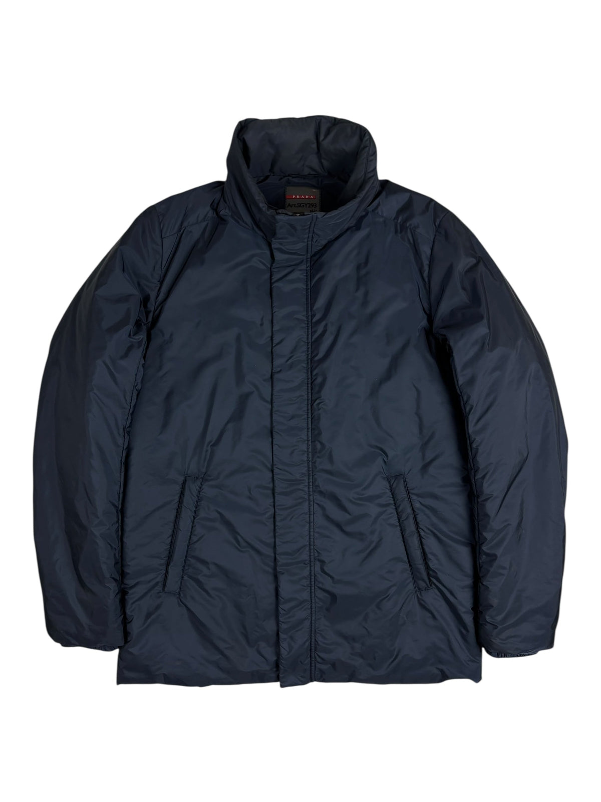 Parka PRADA marine taille 50 - Vue de face