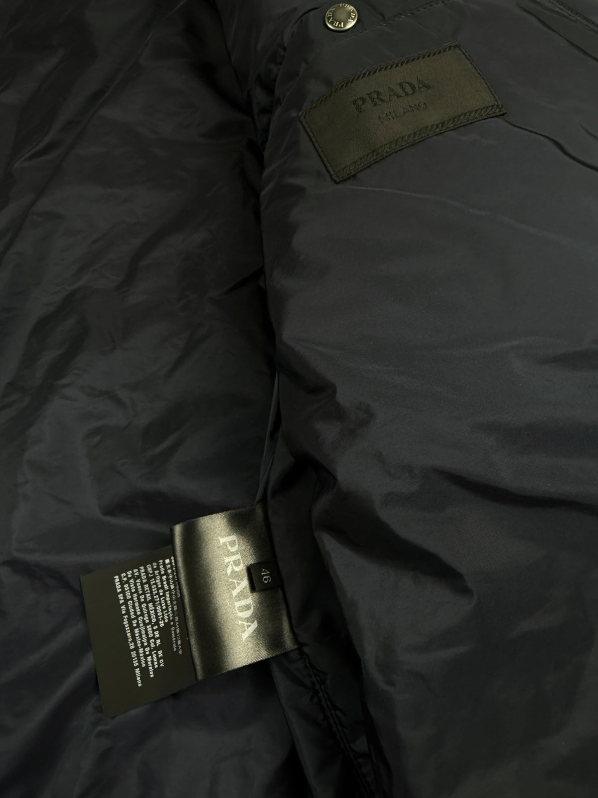 Parka Prada marine taille M - vue 4