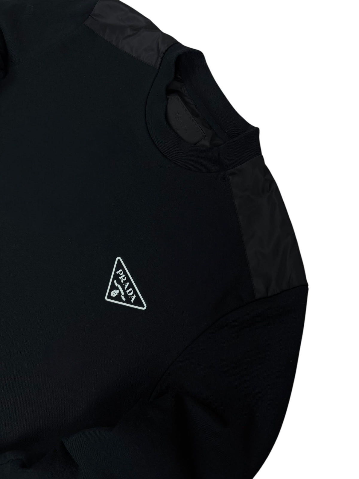 Sweat Prada noir taille XL - Vue de dos