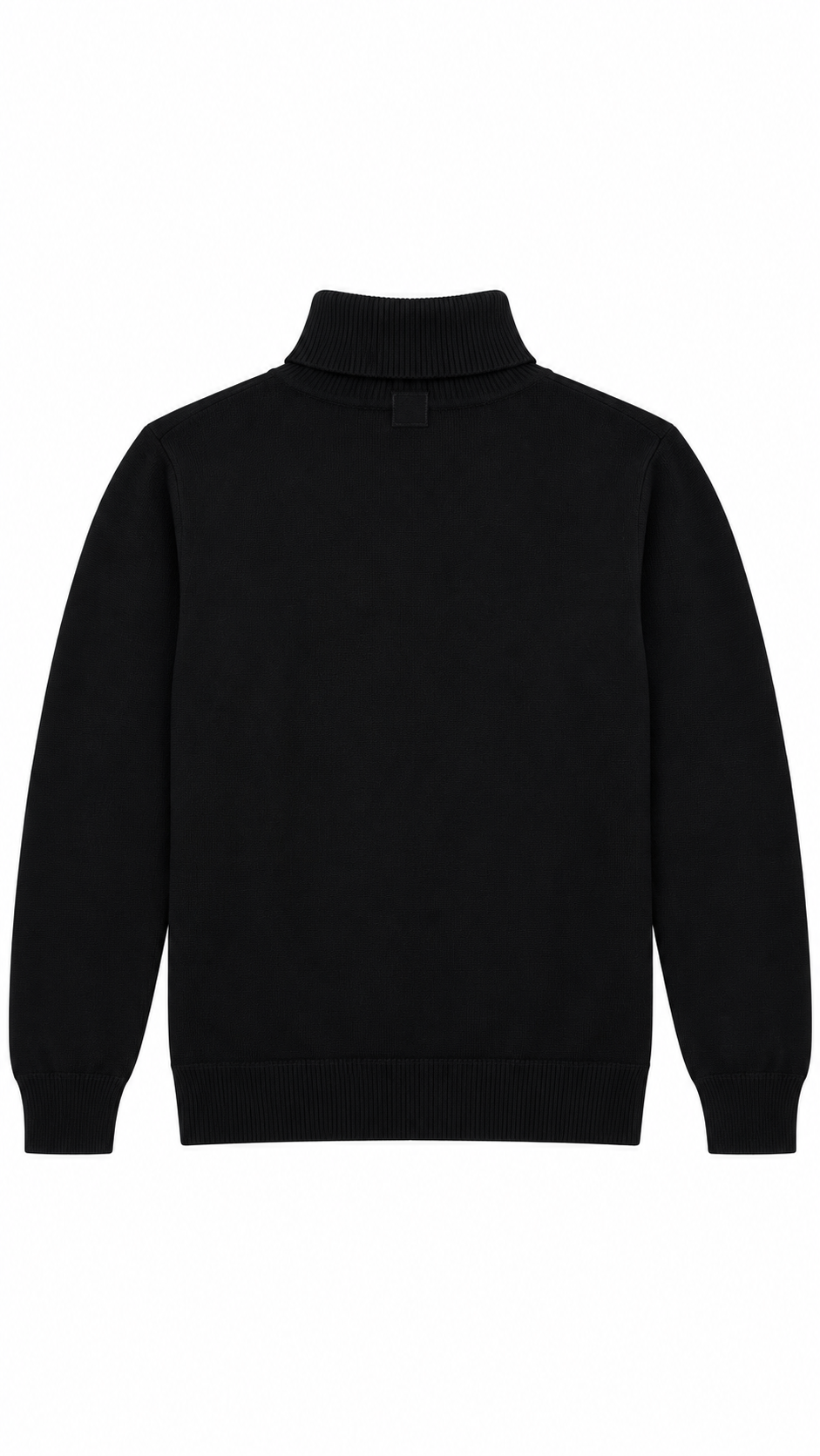 Pull Col Roulé C.P Company Lens en Laine noir, taille 54 – vue de dos – NB08 Shop