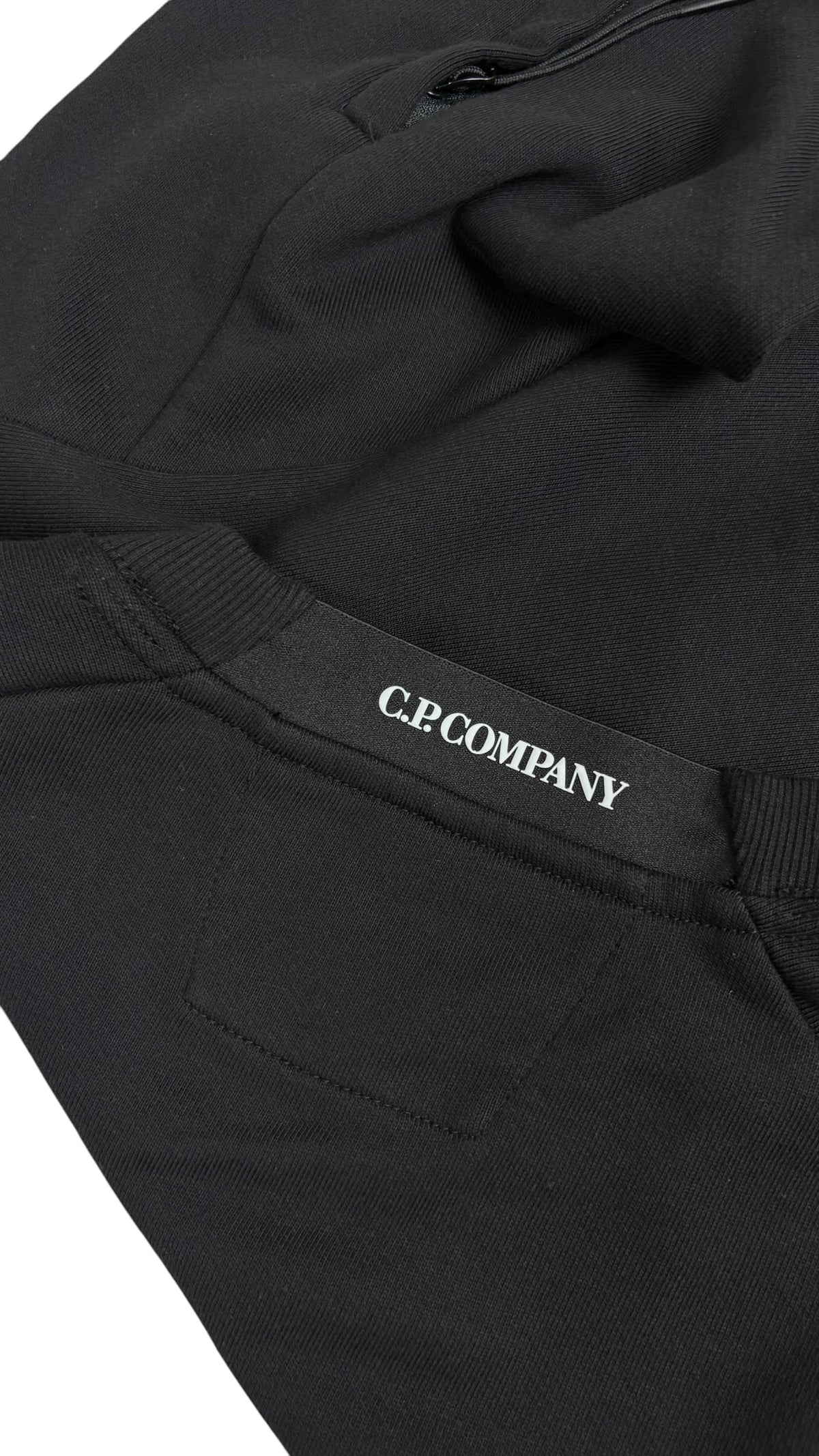Rundhals-Sweatshirt C.P Company in Schwarz, neu, Kollektion 2026 - Ansicht 4/5
