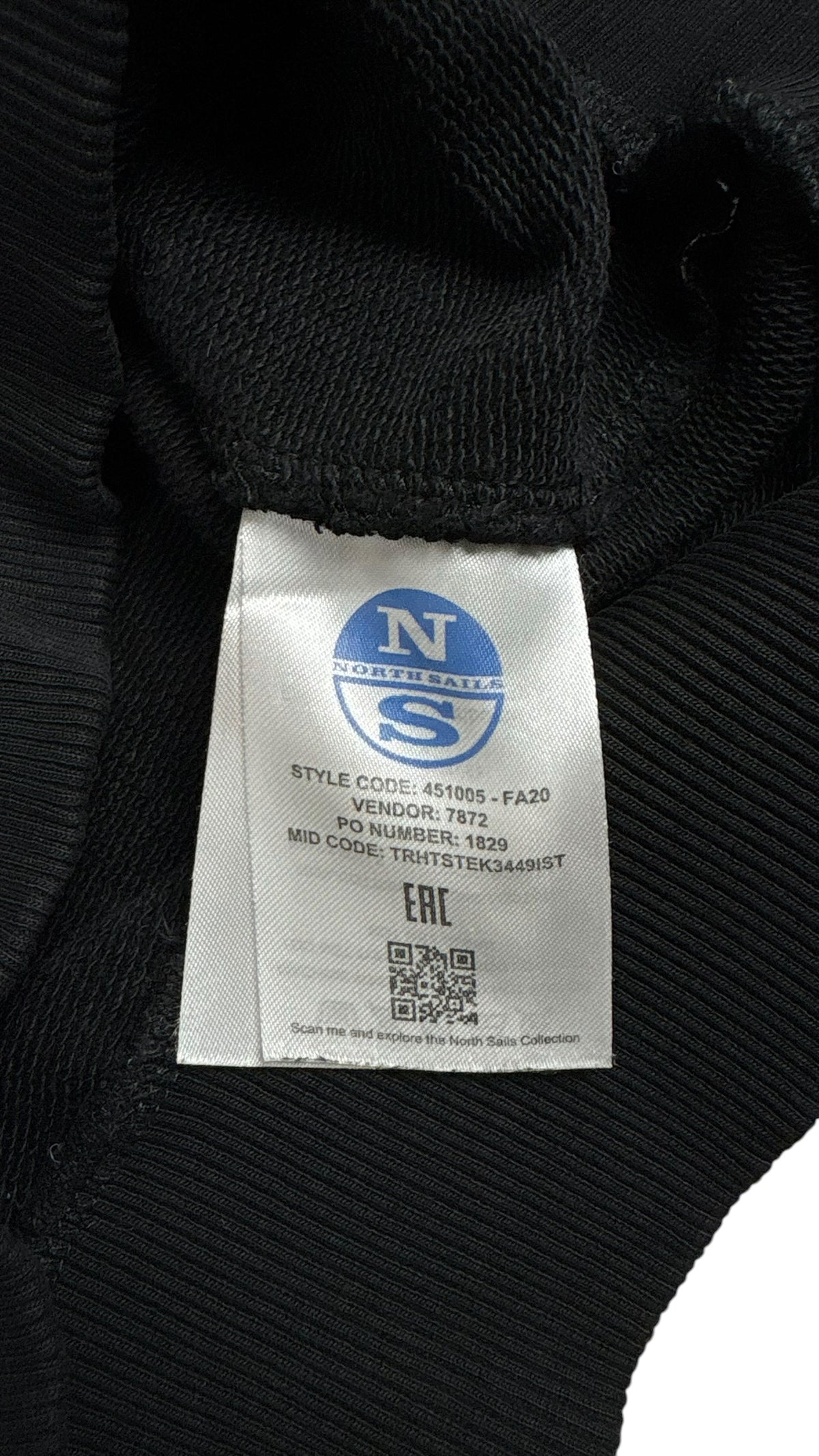 Pull Crewneck Prada 36th America's Cup noir taille XS - vue 3/3