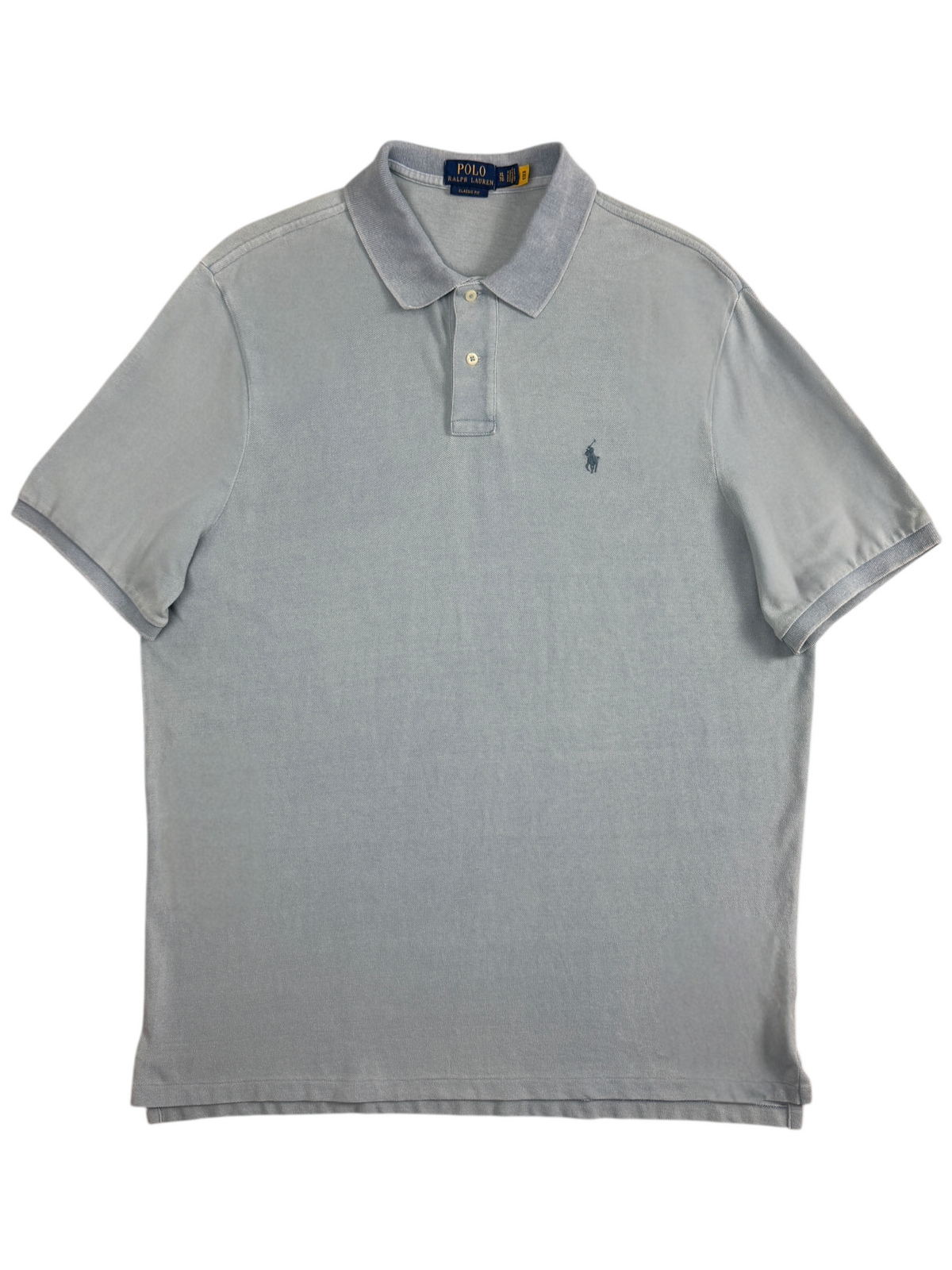 Polo Ralph Lauren bleu taille Xl - Vue de face